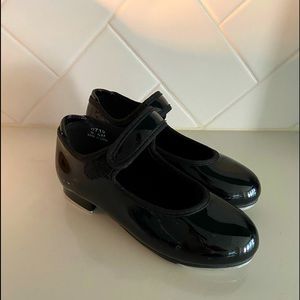 TAP dance shoes black patent leather